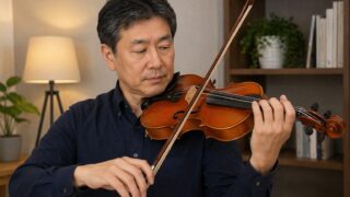 「初心者向けヴァイオリン講座」教本、DVDセット バイオリン 短期間で憧れのヴァイオリンが弾ける！初心者向けヴァイオリンレッスンDVD